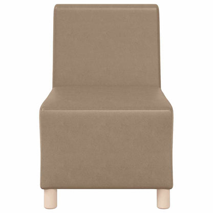 Modulares Armfreies Sofa 3 pcs Cappuccino 55 x 74 x 82 cm