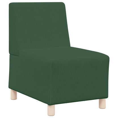 Modulares Armfreies Sofa 3 pcs Dschungelgrün 55 x 74 x 82 cm