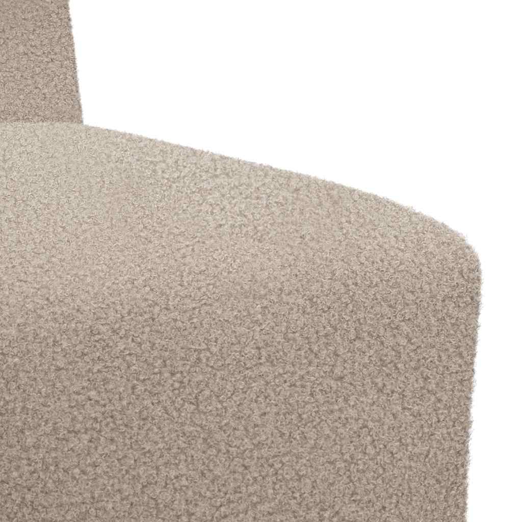 Modulares Armfreies Sofa 3 pcs Hellgrau 55 x 74 x 82 cm