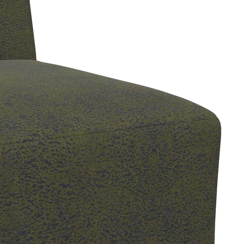 Sofa Stuhl 3 pcs Grün 55 x 74 x 82 cm Faux Wildleder