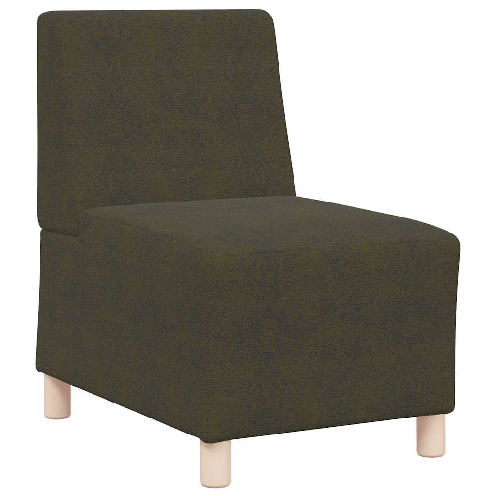 Sofa Stuhl 3 pcs Grün 55 x 74 x 82 cm Faux Wildleder