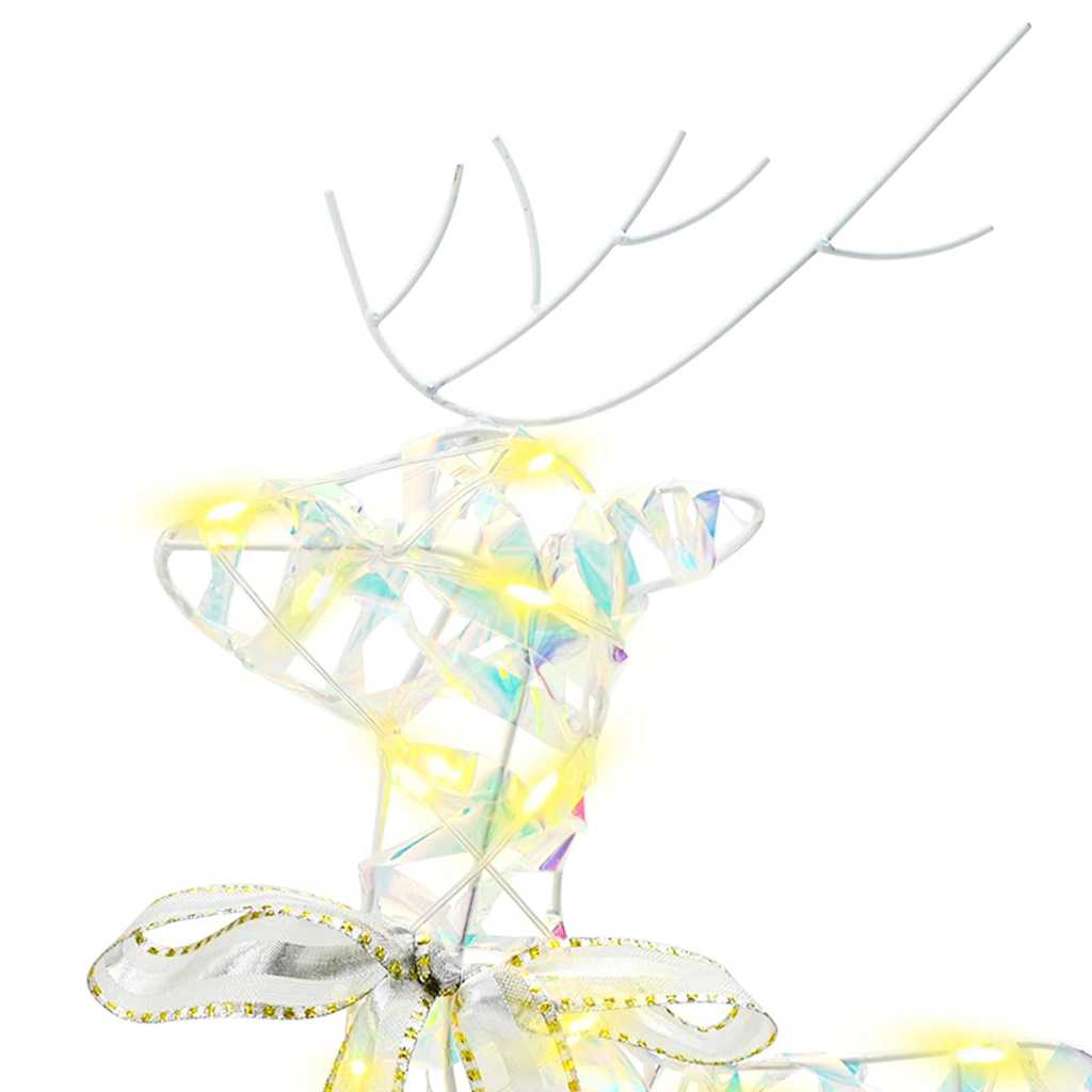 LED Rentiere mit 180 LEDs 6 pcs Mehrfarbig PET