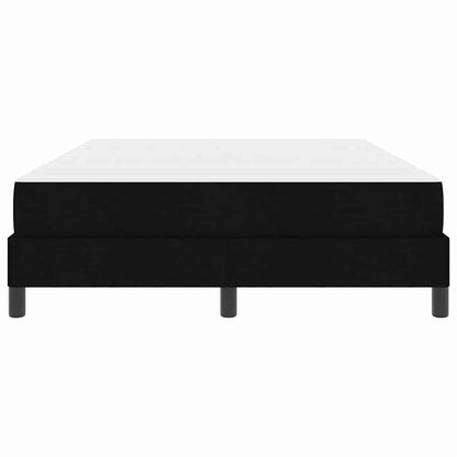 Boxspringbett mit Matratze Schwarz 160 x 200 cm Stoff