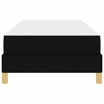 Boxspringbett Schwarz und Braun 80 x 200 cm