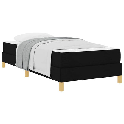 Boxspringbett Schwarz und Braun 90 x 200 cm