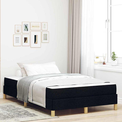 Boxspringbett Schwarz und Braun 120 x 190 cm