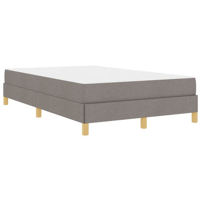 Boxspringbett Taupe und Braun 120 x 190 cm