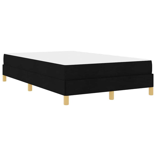 Boxspringbett Schwarz und Braun 120 x 200 cm