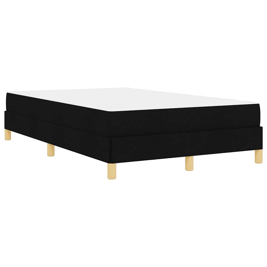 Boxspringbett Schwarz und Braun 120 x 200 cm