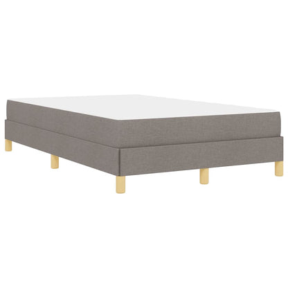 Boxspringbett Taupe und Braun 120 x 200 cm