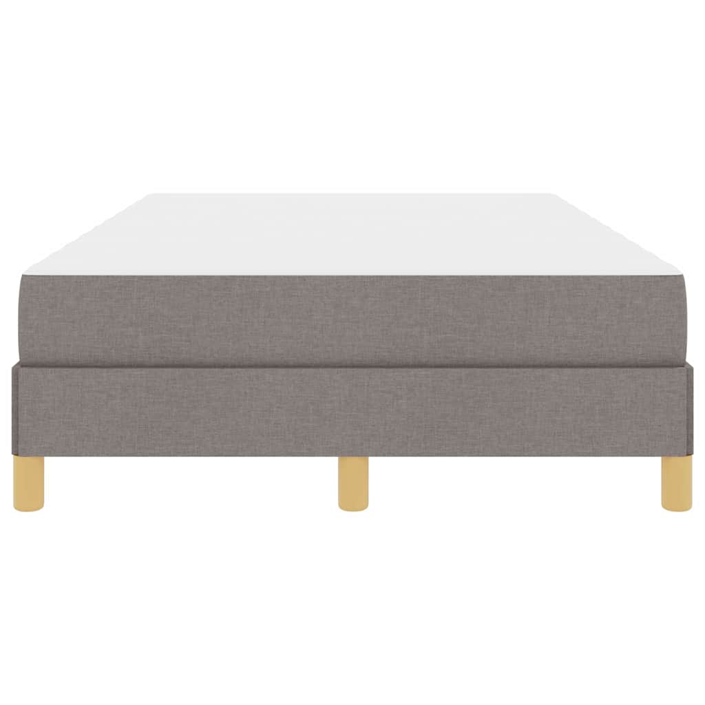 Boxspringbett Taupe und Braun 120 x 200 cm