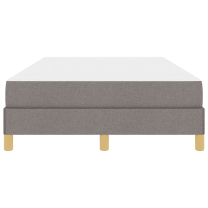 Boxspringbett Taupe und Braun 120 x 200 cm