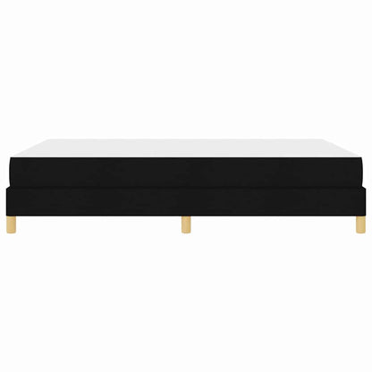 Boxspringbett Schwarz und Braun 140 x 200 cm