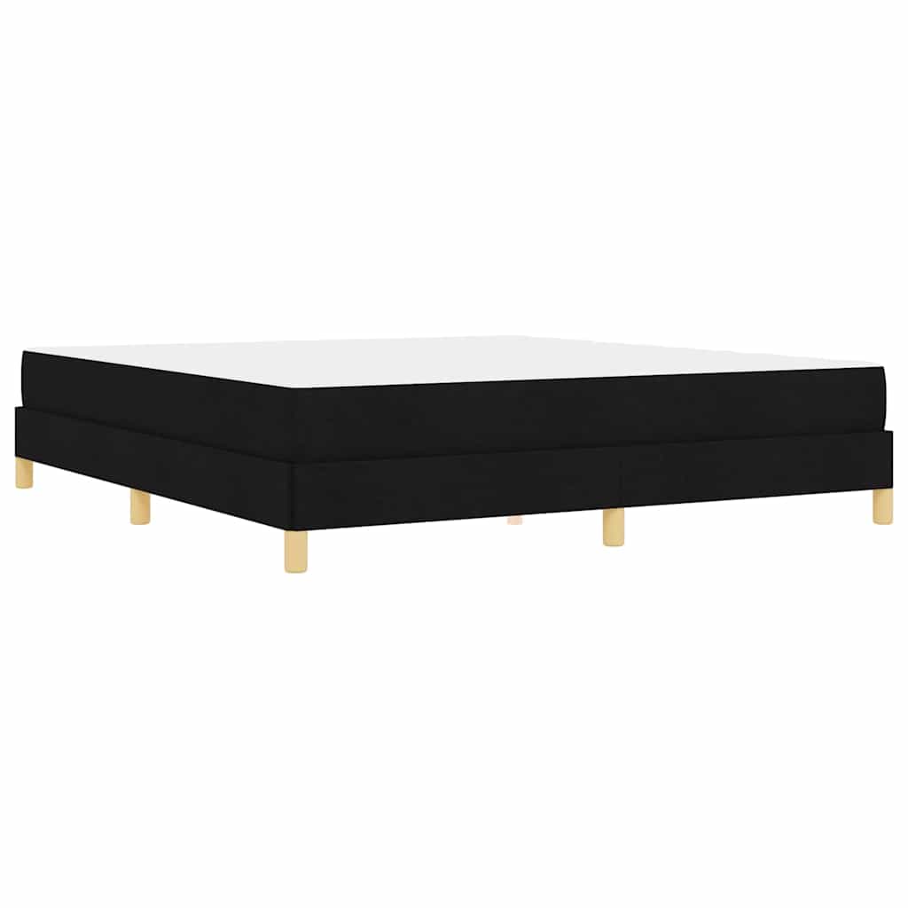 Boxspringbett Schwarz und Braun 180 x 200 cm