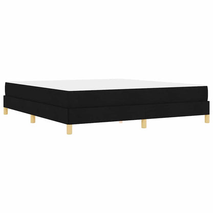 Boxspringbett Schwarz und Braun 180 x 200 cm