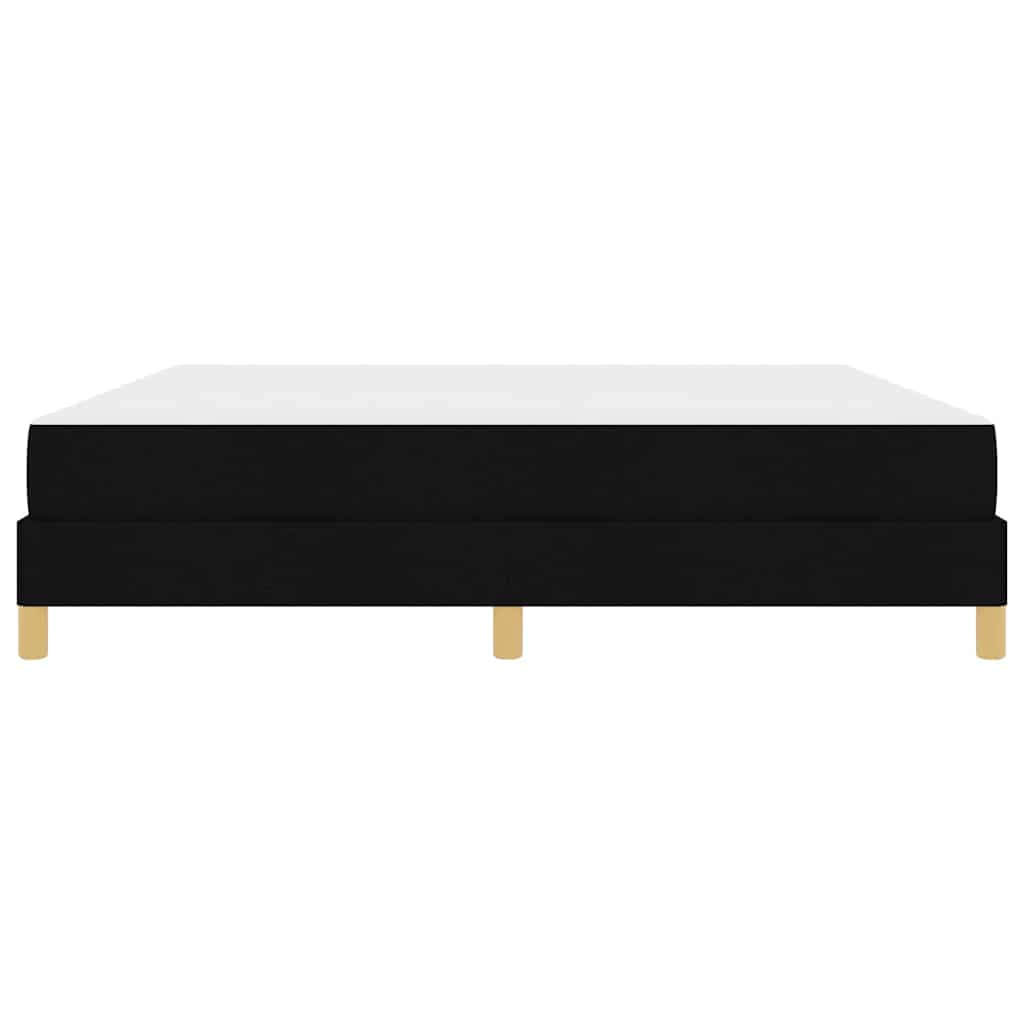 Boxspringbett Schwarz und Braun 180 x 200 cm