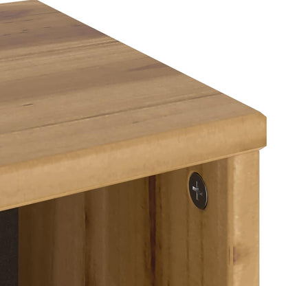 Sideskabe 5 stk ODDA 40x24x79 cm massiv fyrretræ