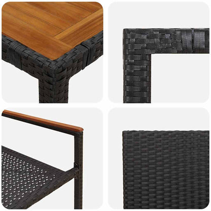 9 pcs Schwarz, Braun 190 x 90 x 75 cm