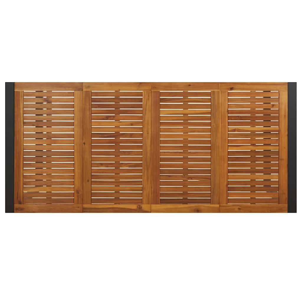 Garten Essgruppe 7 pcs Beige, Braun 200 x 80 x 75 cm
