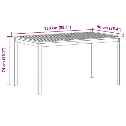 Garten Essgruppe 5 pcs Grau Poly Rattan