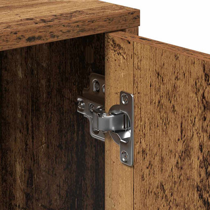 Hochboard 2 pcs Altes Holz 60 x 31 x 70 cm Holzwerkstoff