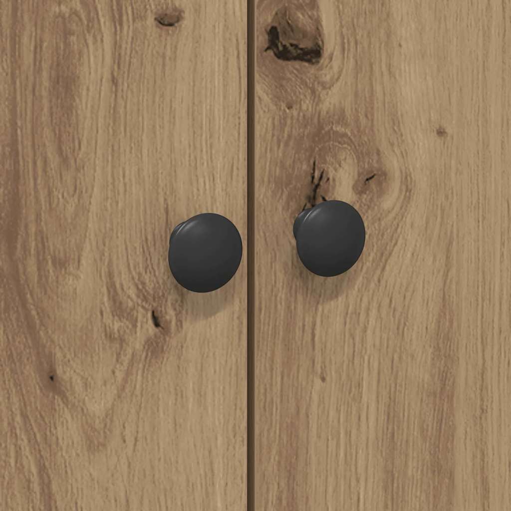 Küchenschrank Eiche handwerklich 60 x 50 x 180 cm Holzwerkstoff