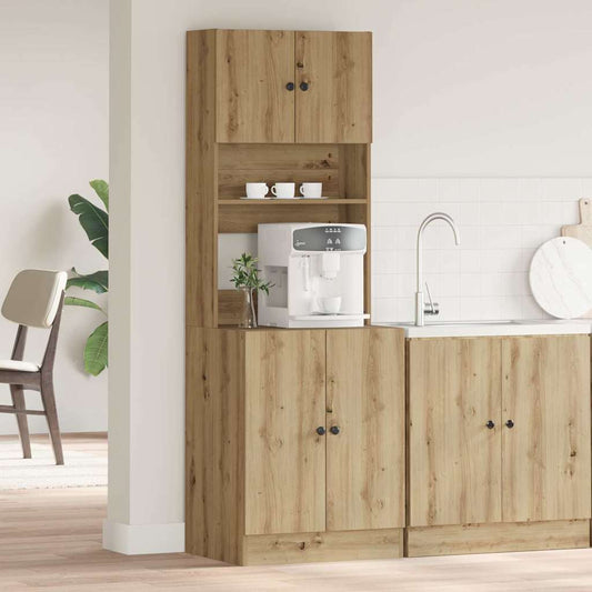 Küchenschrank Eiche handwerklich 60 x 50 x 180 cm Holzwerkstoff