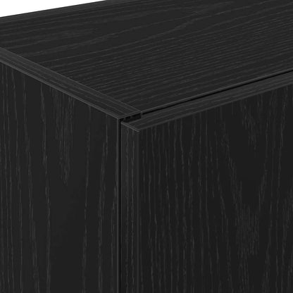 Küchenschrank Schwarze Eiche 60 x 50 x 180 cm Holzwerkstoff