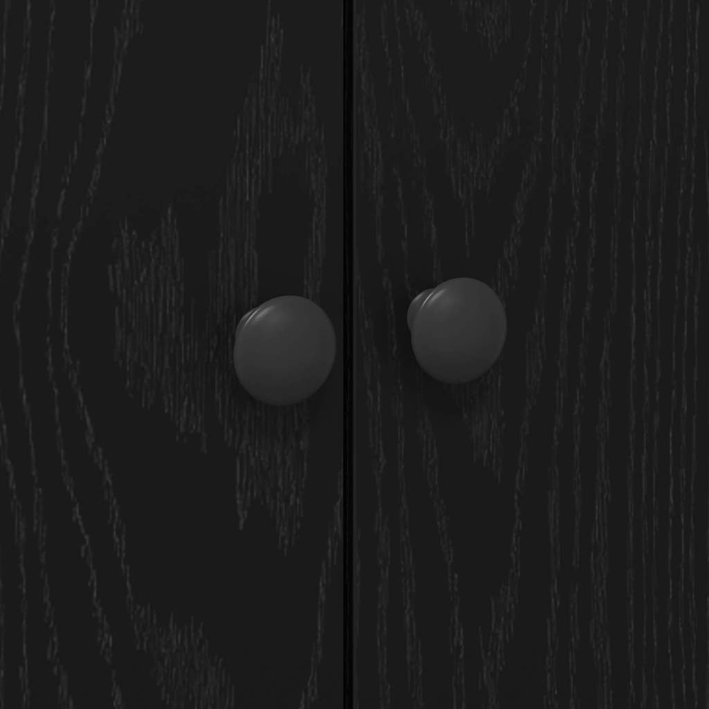 Küchenschrank Schwarze Eiche 60 x 50 x 180 cm Holzwerkstoff