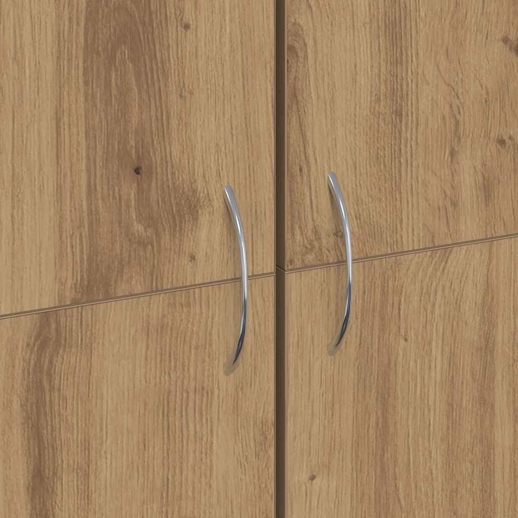 Highboard Artisan Eiche 60 x 32 x 153 cm Holzwerkstoff