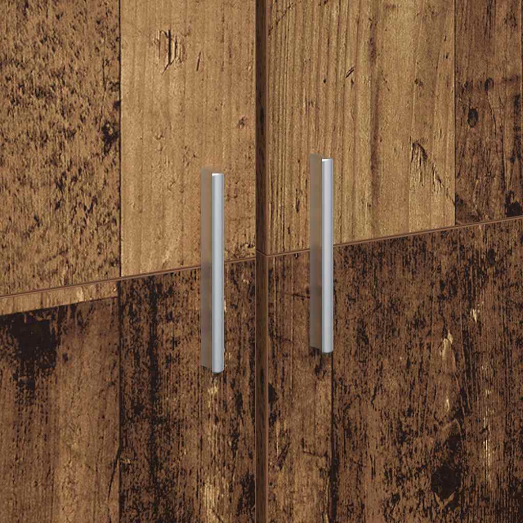 Hochschrank Altholz 70 x 35 x 180 cm Holzwerkstoff