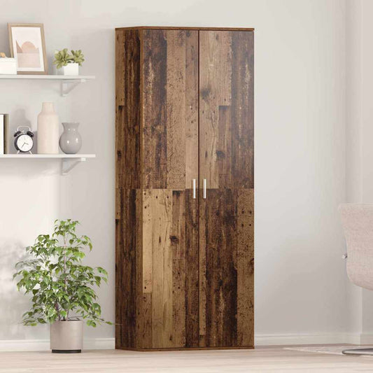 Hochschrank Altholz 70 x 35 x 180 cm Holzwerkstoff
