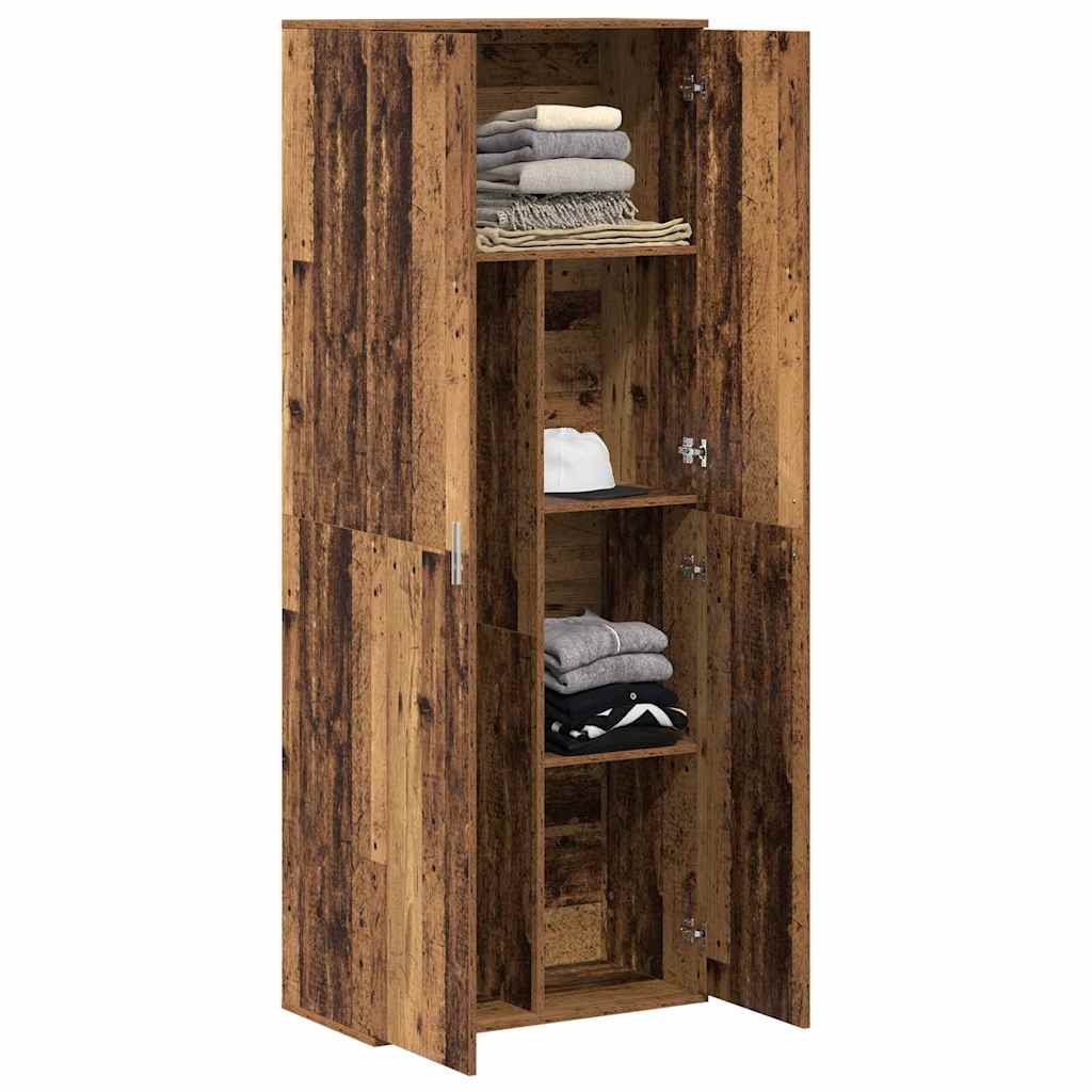 Hochschrank Altholz 70 x 35 x 180 cm Holzwerkstoff