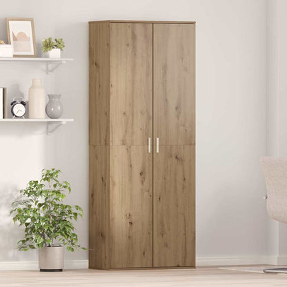 Hochschrank Eiche handwerklich 70 x 35 x 180 cm Holzwerkstoff
