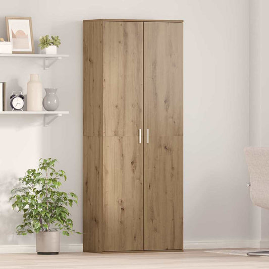 Hochschrank Eiche handwerklich 70 x 35 x 180 cm Holzwerkstoff