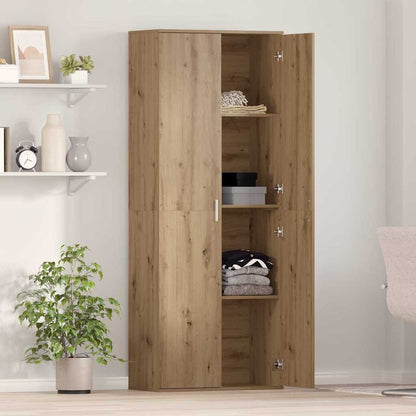 Hochschrank Eiche handwerklich 70 x 35 x 180 cm Holzwerkstoff