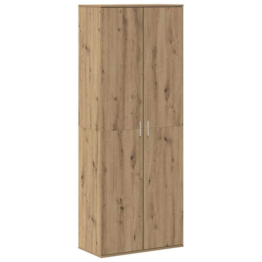Hochschrank Eiche handwerklich 70 x 35 x 180 cm Holzwerkstoff
