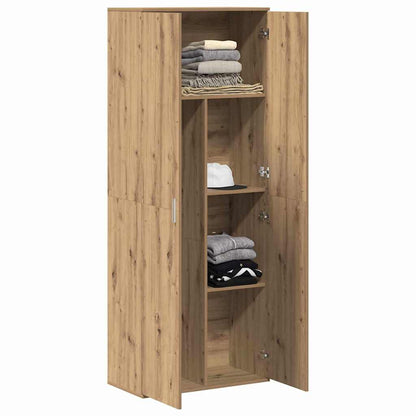 Hochschrank Eiche handwerklich 70 x 35 x 180 cm Holzwerkstoff