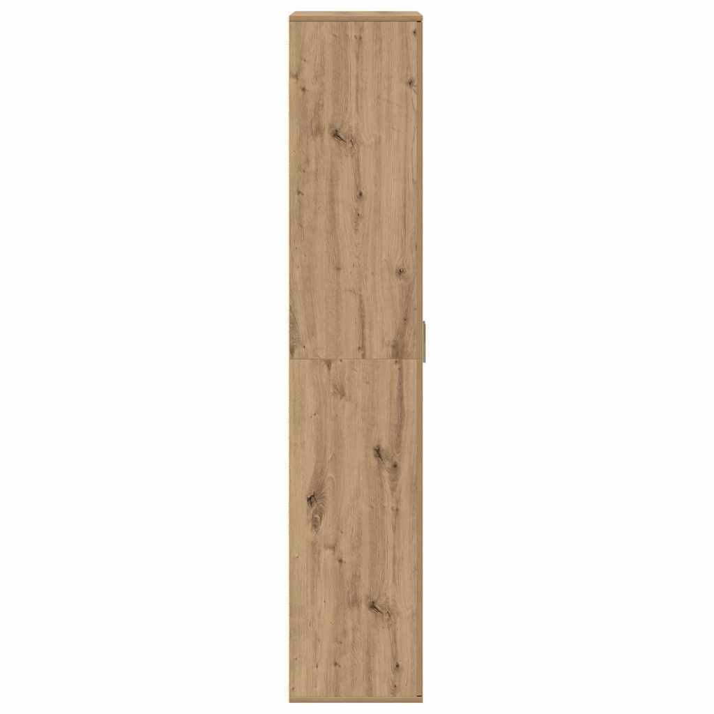 Hochschrank Eiche handwerklich 70 x 35 x 180 cm Holzwerkstoff