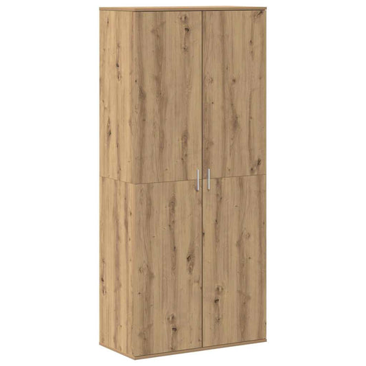 Hochschrank Eiche handwerklich 80 x 39 x 178 cm Holzwerkstoff