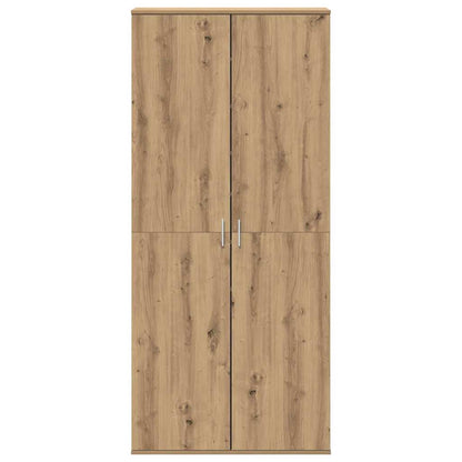 Hochschrank Eiche handwerklich 80 x 39 x 178 cm Holzwerkstoff