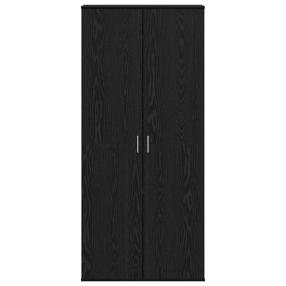 Hochschrank Schwarze Eiche 80 x 39 x 178 cm Holzwerkstoff