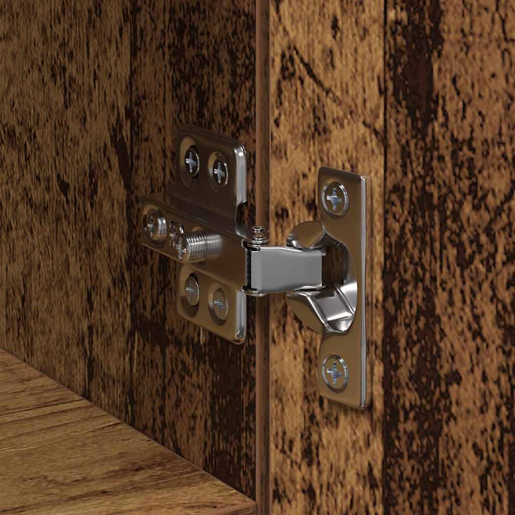 Hochschrank Altes Holz 50x42.5x185 cm Holzwerkstoff