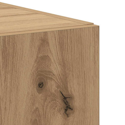 Highboard Kunsthandwerk Eiche 50x42.5x185 cm Ingenieurs Holz