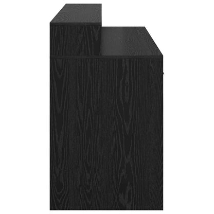 Schreibtisch Schwarze Eiche 140 x 55 x 91 cm Holzwerkstoff