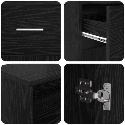 Schreibtisch Schwarze Eiche 160 x 55 x 91 cm Holzwerkstoff