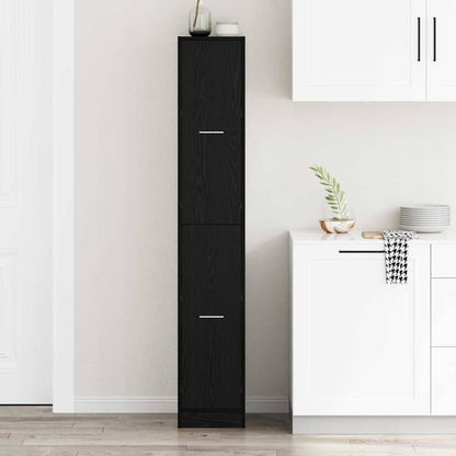 Apothekerschrank Schwarze Eiche 30 x 41 x 174.5 cm