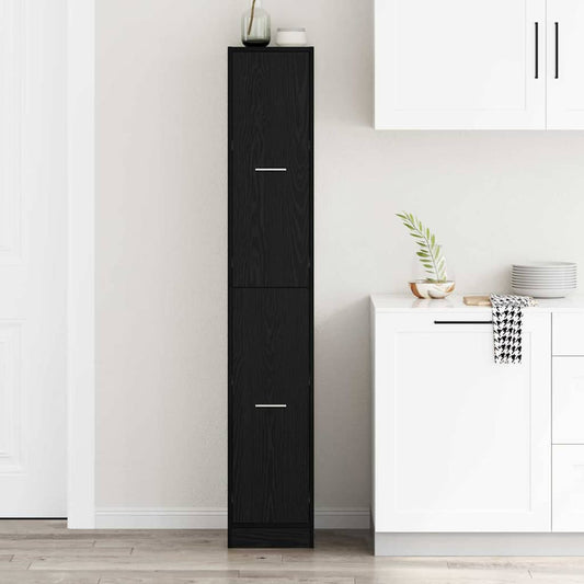 Apothekerschrank Schwarze Eiche 30 x 41 x 174.5 cm