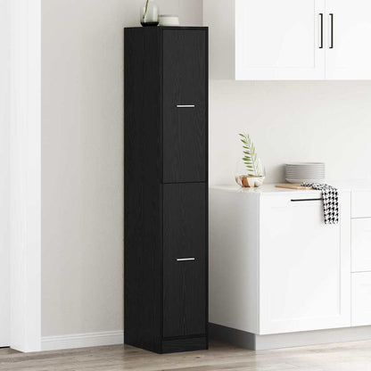 Apothekerschrank Schwarze Eiche 30 x 41 x 174.5 cm