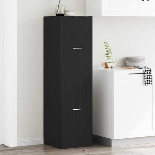 Apothekerschrank Schwarze Eiche 40 x 41 x 144.5 cm